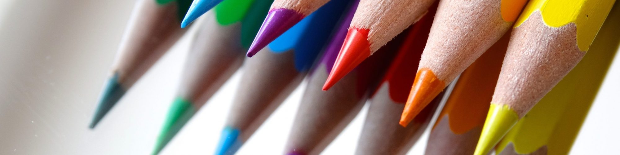 coloured pencils